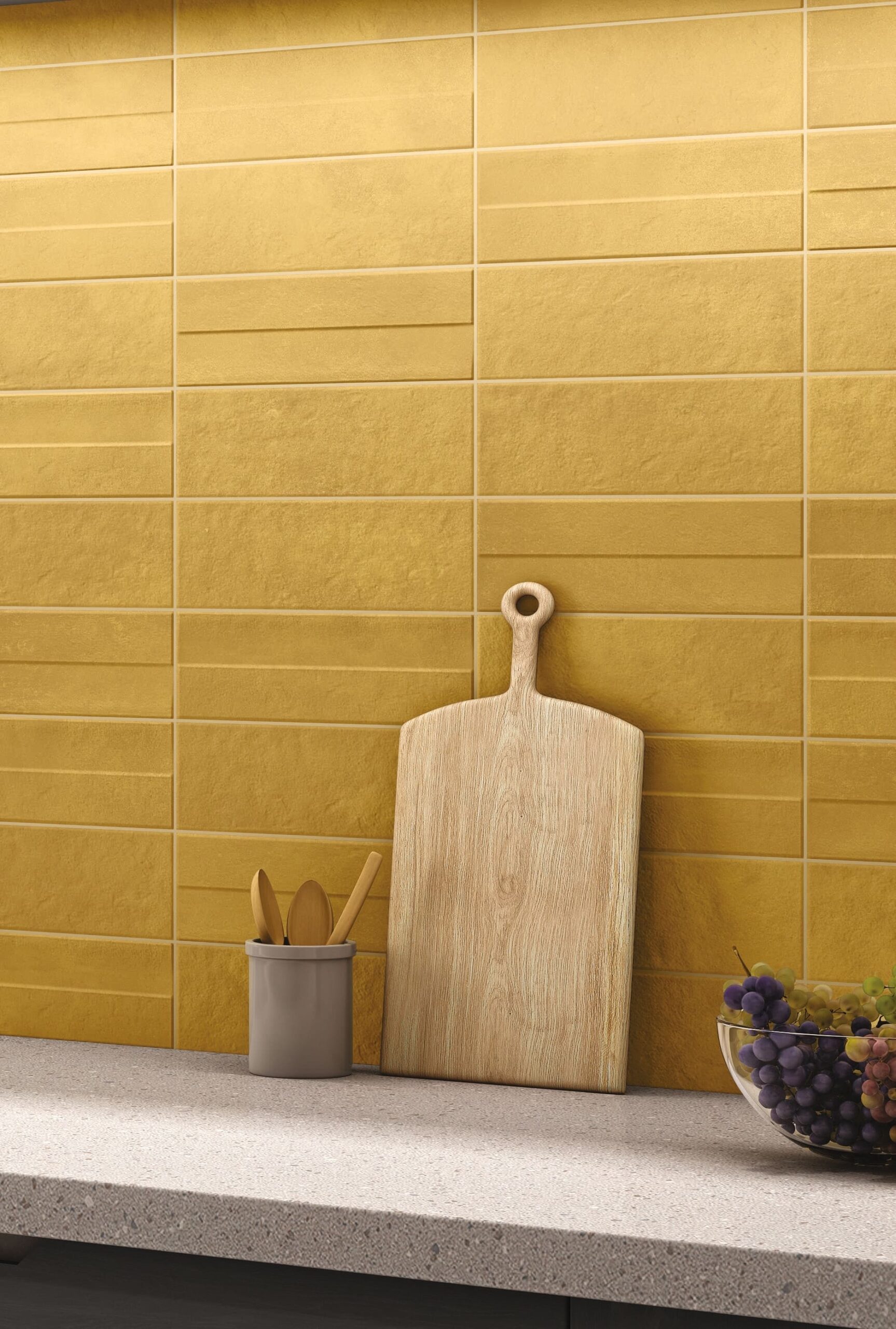 Wave Ochre Decor