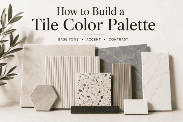 How to Build a Tile Color Palette: Base Tone, Accent & Contrast